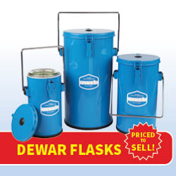 DILVAC Dewar Flasks - Priced to Sell