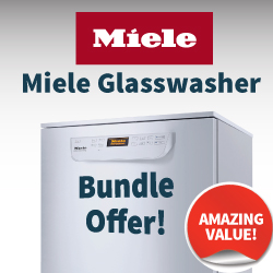 Miele Glasswasher Bundle Offer